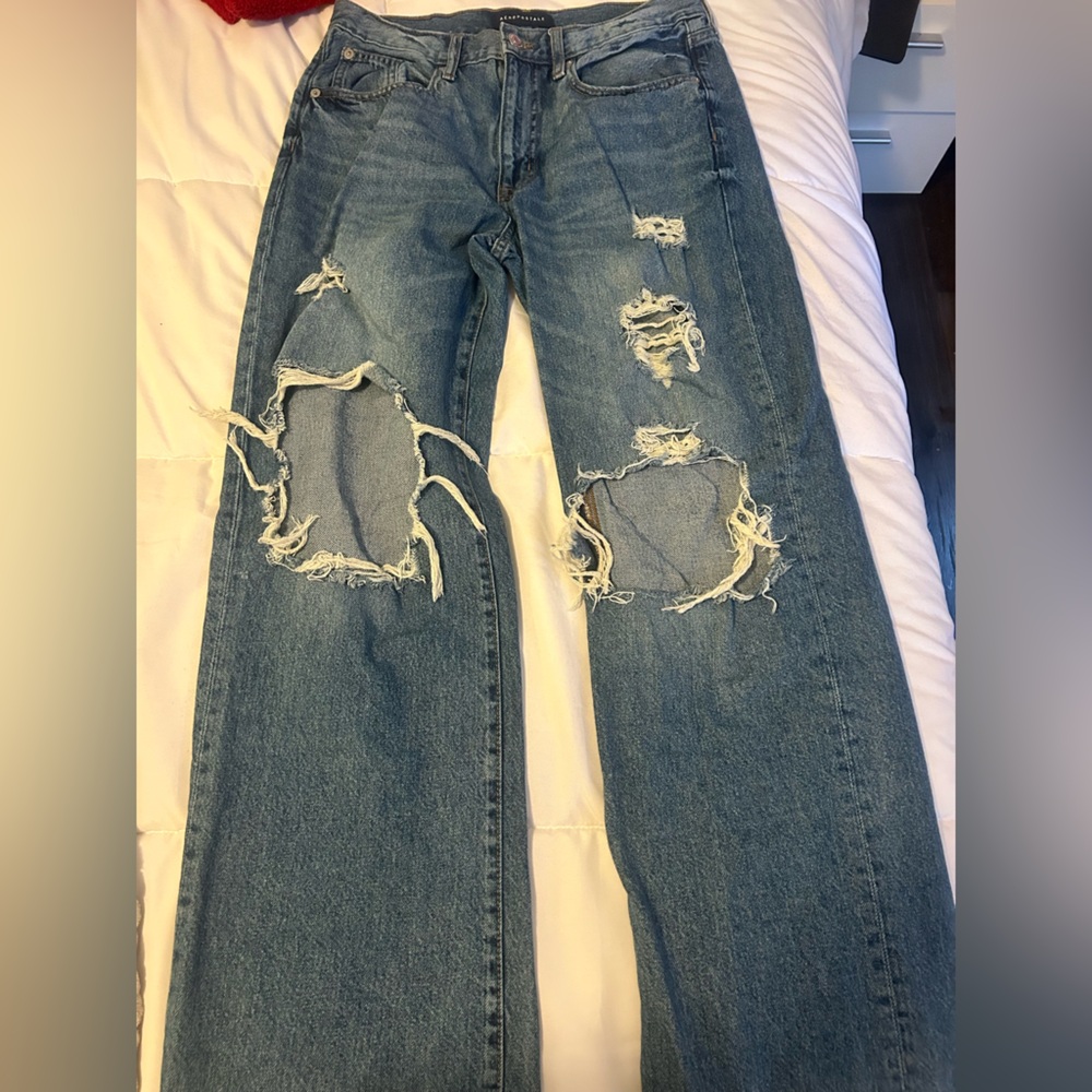 Aeropostale Distressed Blue Jeans